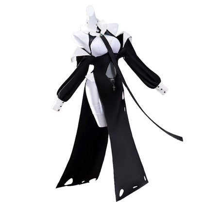 【In Stock】DokiDoki-R Game Genshin Impact Cosplay Sangonomiya Kokomi Costume Doujin Pray Nun Halloween