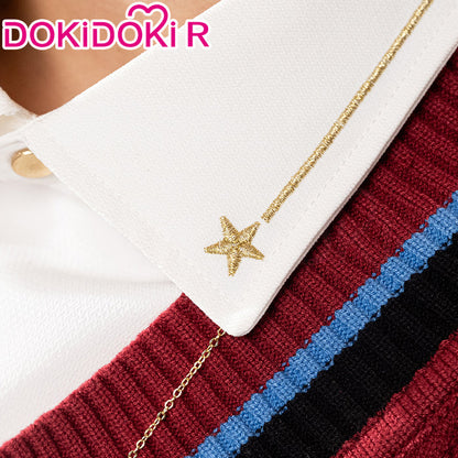 【In Stock】DokiDoki-R Game Love and Deepspace Cosplay Rafayel Costume Red Sweater