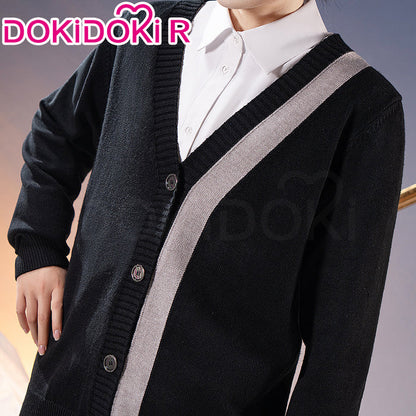 【In Stock】DokiDoki-R Game Love And Deepspace Cosplay Zayne Costume Daily Black Cardigan Sweater
