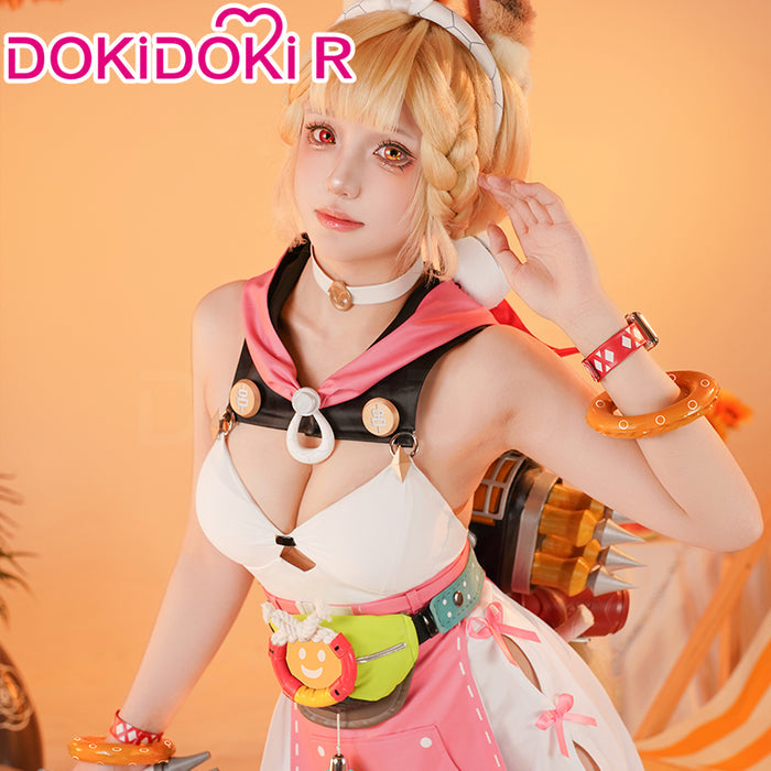 【In Stock】DokiDoki-R Game Zenless Zone Zero Cosplay Alice Thymefield Swimsuit Costume / Headwear / Ear and Tail ZZZ