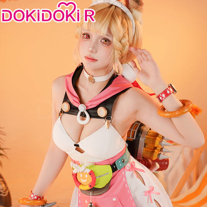 【In Stock】DokiDoki-R Game Zenless Zone Zero Cosplay Alice Thymefield Swimsuit Costume / Headwear / Ear and Tail ZZZ