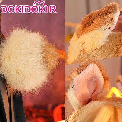 【In Stock】DokiDoki-R Game Zenless Zone Zero Cosplay Alice Thymefield Swimsuit Costume / Headwear / Ear and Tail ZZZ