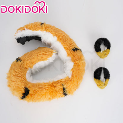 【In Stock】DokiDoki-R Game Zenless Zone Zero Cosplay JuFufu Costume / Tail / Ears Ju Fu Fu ZZZ