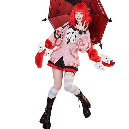 【In Stock】DokiDoki-R Game Zenless Zone Zero Cosplay Ukinami Yuzuha Costume ZZZ