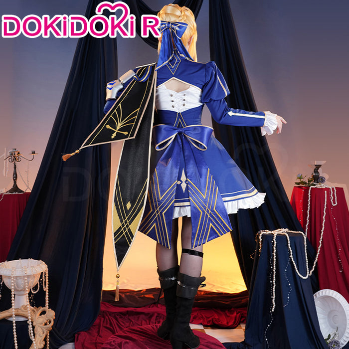 【In Stock】【Size S-2XL】 DokiDoki-R Game Honkai: Star Rail x Fate Stay Night Cosplay Saber Costume