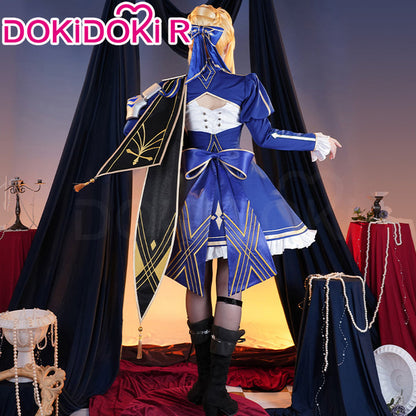 【In Stock】【Size S-2XL】 DokiDoki-R Game Honkai: Star Rail x Fate Stay Night Cosplay Saber Costume