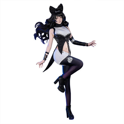 【In Stock】【Size S-2XL】DokiDoki-R Anime Cosplay Cosplay Black Costume / Wig Female
