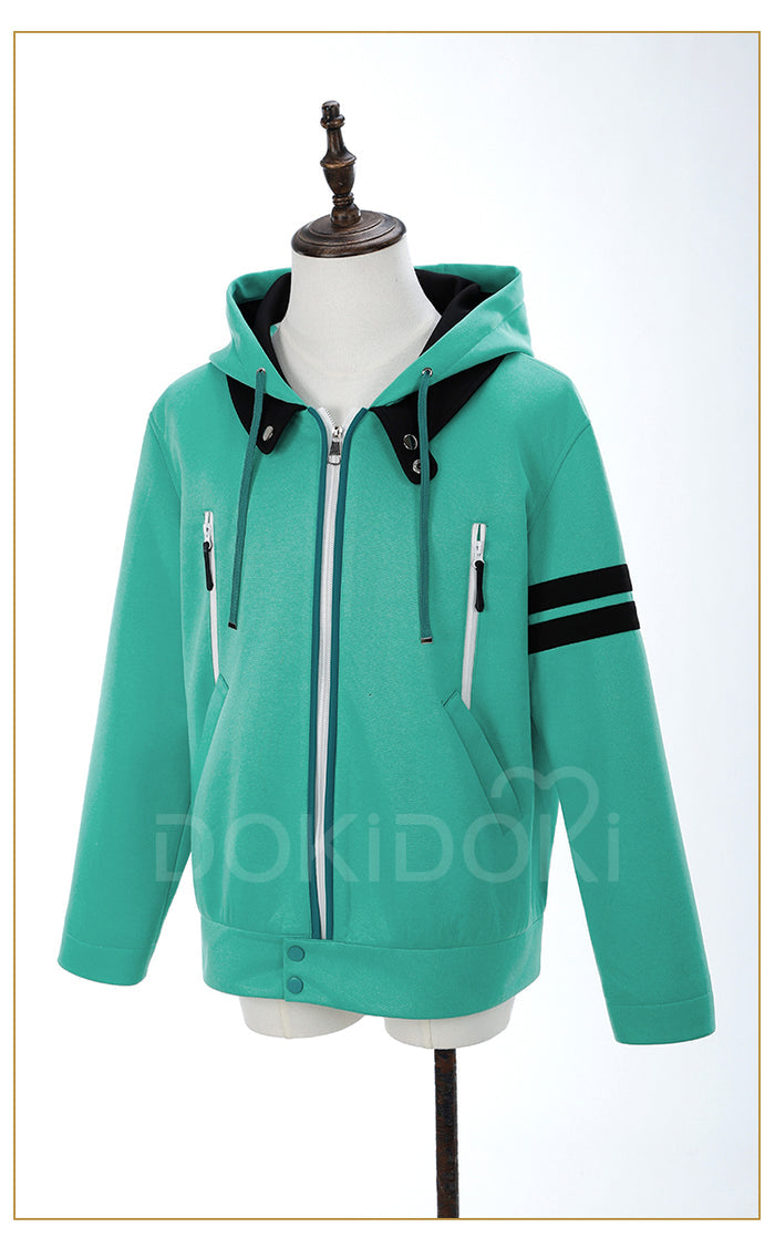 【In Stock】【Size S-2XL】DokiDoki-R Anime Cosplay Hoodie / Hardshell Jacket Casual Wear Costume Outdoor Jacket