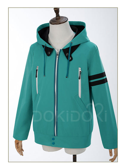 【In Stock】【Size S-2XL】DokiDoki-R Anime Cosplay Hoodie / Hardshell Jacket Casual Wear Costume Outdoor Jacket