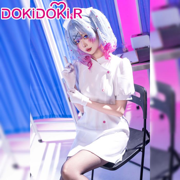 【In Stock】【Size S-2XL】DokiDoki-R Cosplay Rabbit Hole Costume Nurse Uniform