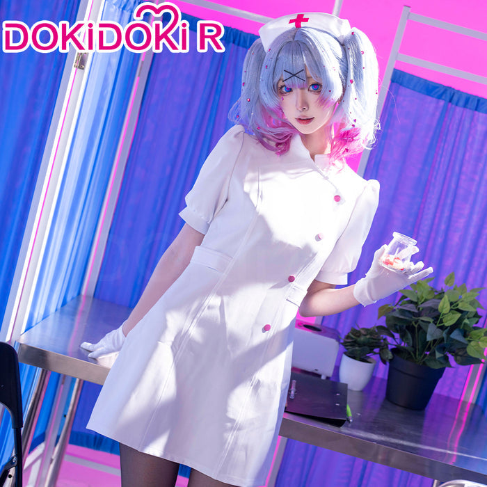 【In Stock】【Size S-2XL】DokiDoki-R Cosplay Rabbit Hole Costume Nurse Uniform
