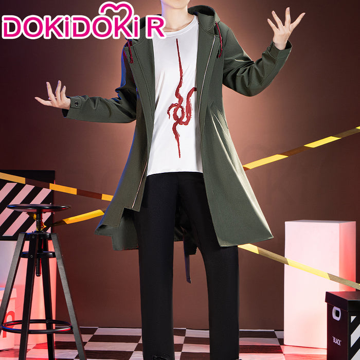 【IN STOCK】【Size S-2XL】DokiDoki-R Game Cosplay Green Coat Costume Halloween