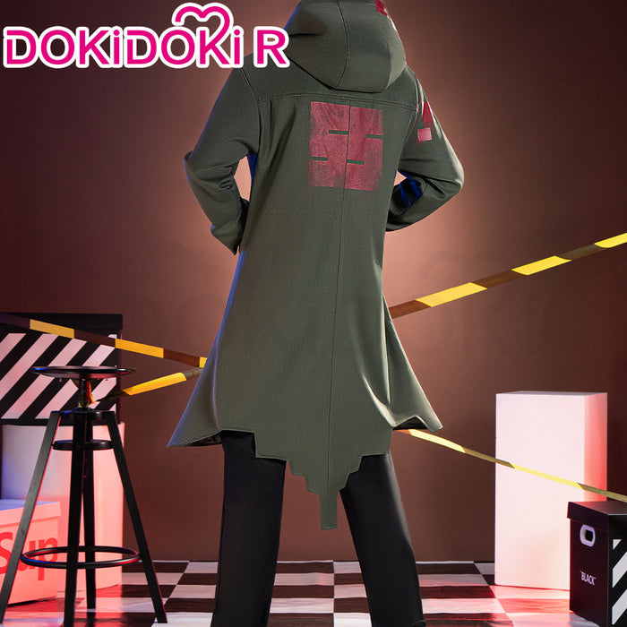 【IN STOCK】【Size S-2XL】DokiDoki-R Game Cosplay Green Coat Costume Halloween