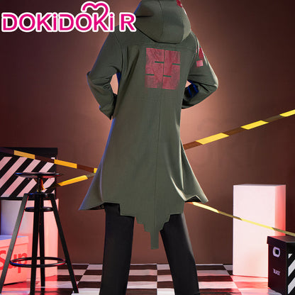 【IN STOCK】【Size S-2XL】DokiDoki-R Game Cosplay Green Coat Costume Halloween