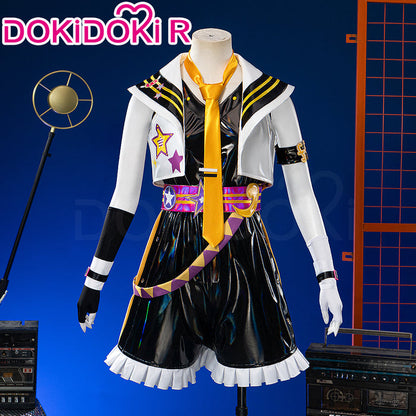 【In Stock】【Size S-2XL】Dokidoki-R Vsinger Cosplay Kagamine Lenn Costume Muse Dash
