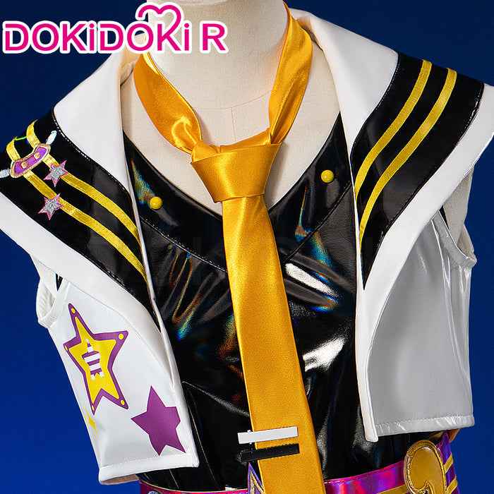 【In Stock】【Size S-2XL】Dokidoki-R Vsinger Cosplay Kagamine Lenn Costume Muse Dash