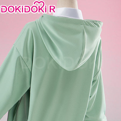 【In Stock】【Size S-3XL】Dokidoki-R Anime DDD Cosplay Costume Green Hoodie