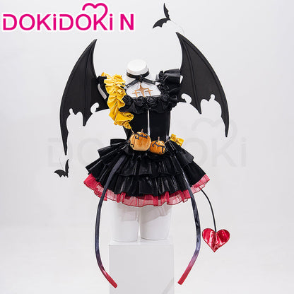 【In Stock】【Size XS-3XL】DokiDoki-N Cosplay Black Devil Dress  Costume Halloween