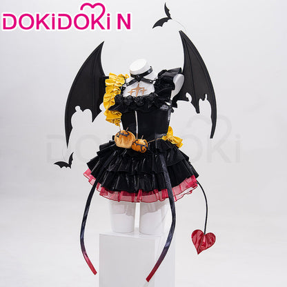 【In Stock】【Size XS-3XL】DokiDoki-N Cosplay Black Devil Dress  Costume Halloween