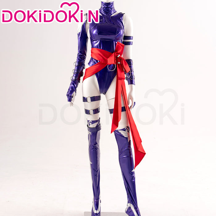 【In Stock】【Size XS-3XL】Dokidoki-N Game Cosplay Costume Women  Purple Costume