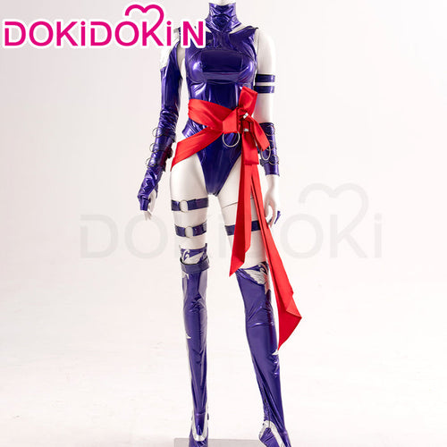 【In Stock】【Size XS-3XL】Dokidoki-N Game Cosplay Costume Women  Purple Costume