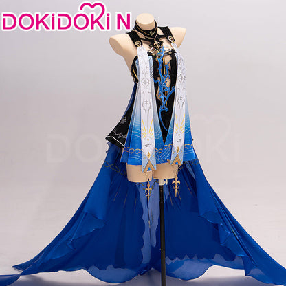 【In Stock】【Size XS-3XL】DokiDoki-N Game Wuthering Waves Cosplay Fleurdelys Costume / Hand Armor / Headwear