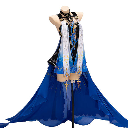 【In Stock】【Size XS-3XL】DokiDoki-N Game Wuthering Waves Cosplay Fleurdelys Costume / Hand Armor / Headwear