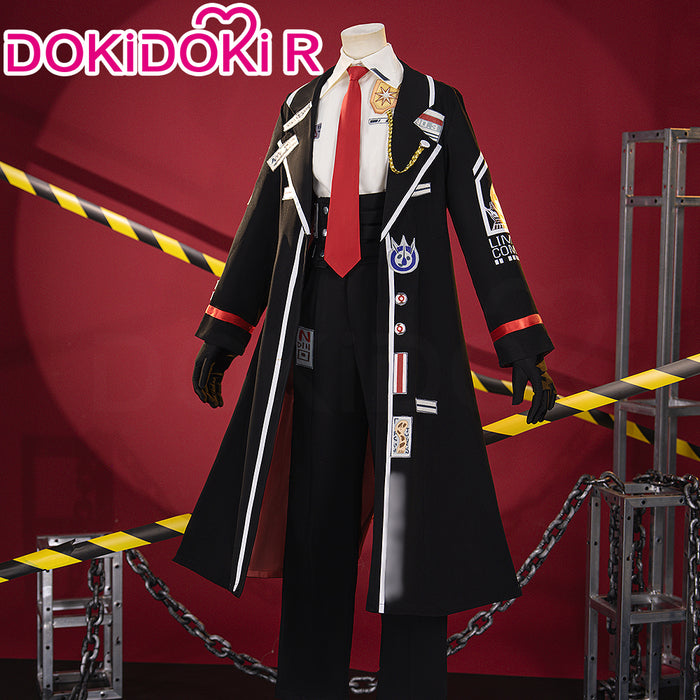 【In Stock】【Size XS-3XL】DokiDoki-R Game Cosplay Costume Black Suit