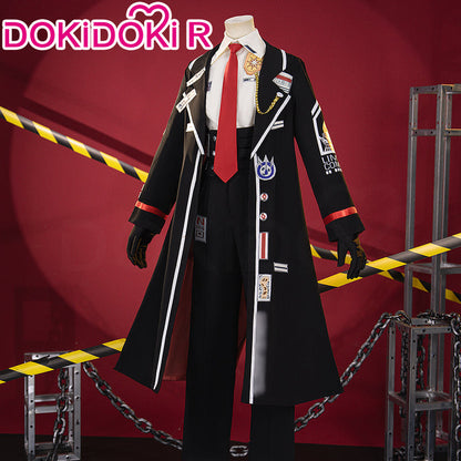 【In Stock】【Size XS-3XL】DokiDoki-R Game Cosplay Costume Black Suit