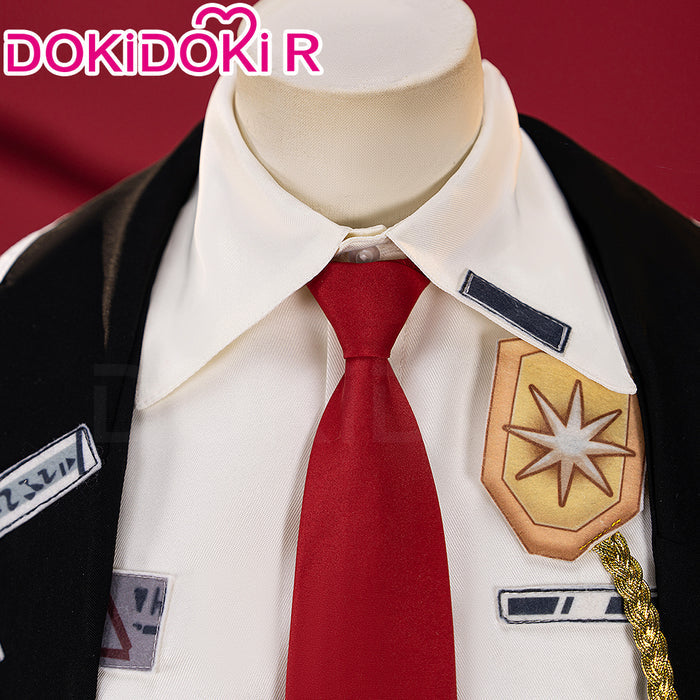 【In Stock】【Size XS-3XL】DokiDoki-R Game Cosplay Costume Black Suit