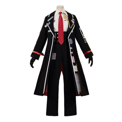 【In Stock】【Size XS-3XL】DokiDoki-R Game Cosplay Costume Black Suit
