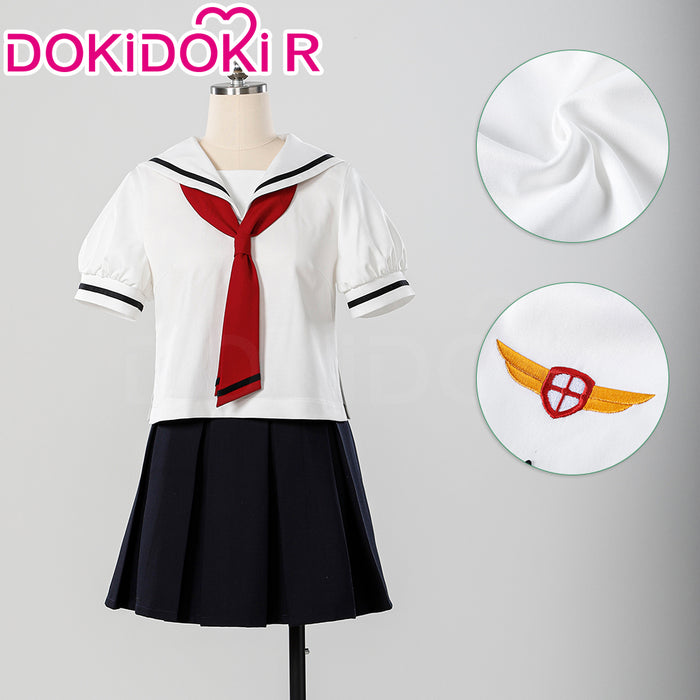 【In Stock】【Size XS-XL】DokiDoki-R Anime CardCaptor Sakura Cosplay Primary Summer School Uniform