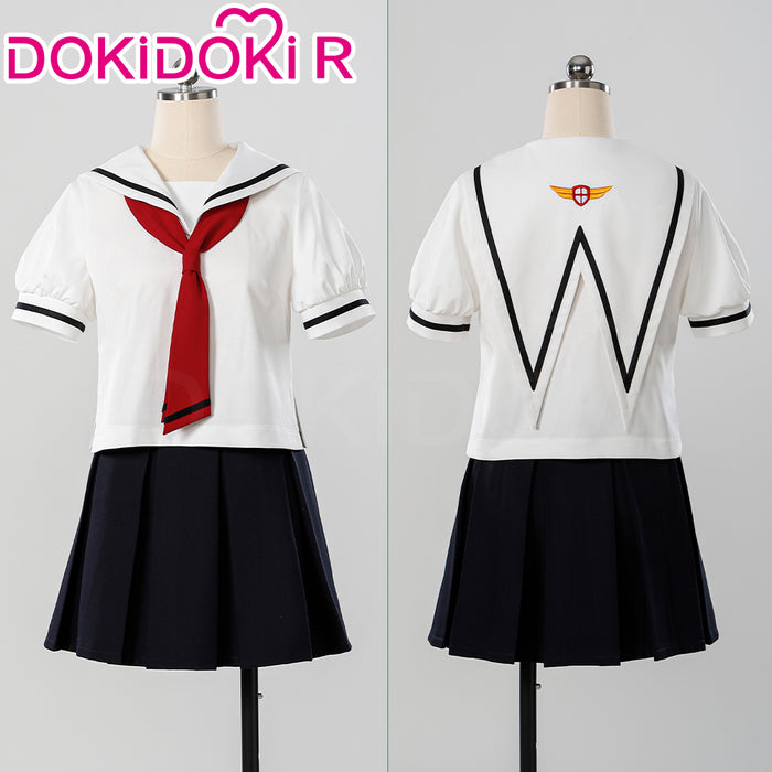 【In Stock】【Size XS-XL】DokiDoki-R Anime CardCaptor Sakura Cosplay Primary Summer School Uniform
