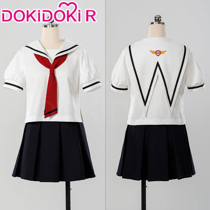 【In Stock】【Size XS-XL】DokiDoki-R Anime CardCaptor Sakura Cosplay Primary Summer School Uniform