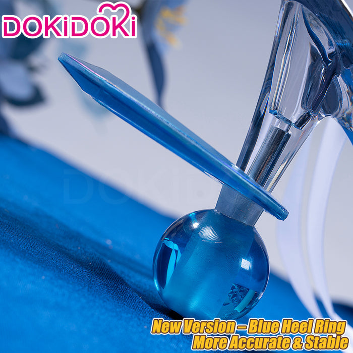 【New Version】DokiDoki Game Genshin Impact Cosplay Columbina Shoes Moon Maiden Song of the Welkin Moon