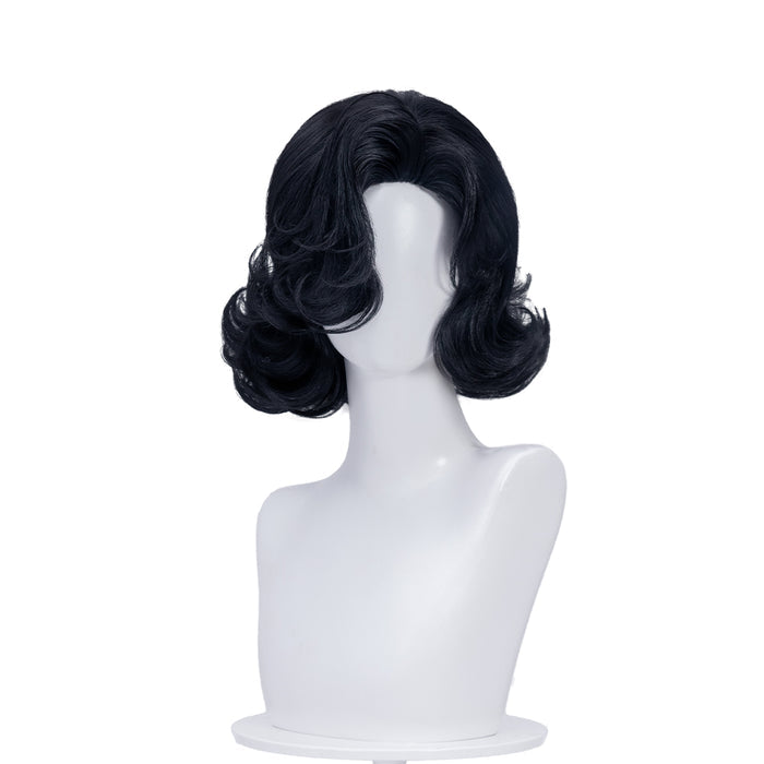 【Normal Ver Ready For Ship】DokiDoki Game Reverse:1999 Cosplay Tuesday Wig Short Curly Black Hair Story of the Jade Vase