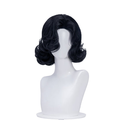 【Normal Ver Ready For Ship】DokiDoki Game Reverse:1999 Cosplay Tuesday Wig Short Curly Black Hair Story of the Jade Vase