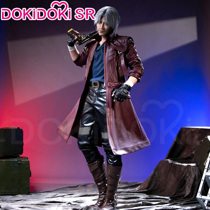 【Partial Ready For Ship】【Size S-3XL】DokiDoki-SR Game Cosplay Daante Costume Red dmc5 Halloween