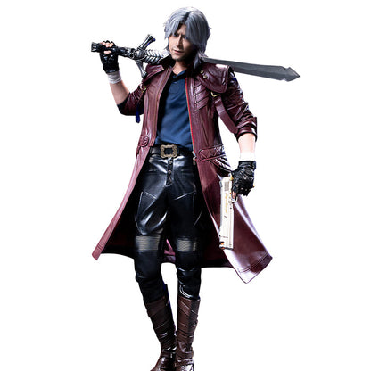 【Partial Ready For Ship】【Size S-3XL】DokiDoki-SR Game Cosplay Daante Costume Red dmc5 Halloween