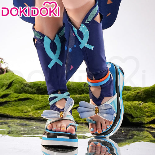 【Partially Ready For Ship】DokiDoki Game Genshin Impact Cosplay Mualani Shoes Natlan