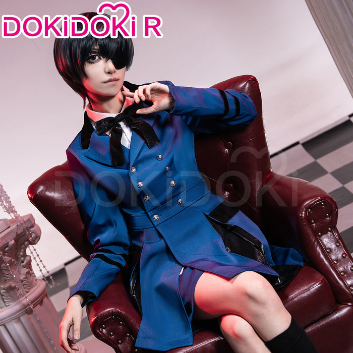 【Partially Ready For Ship】Dokidoki-R Anime Cosplay Ciiel Phaantomhiive Costume Casual Wear