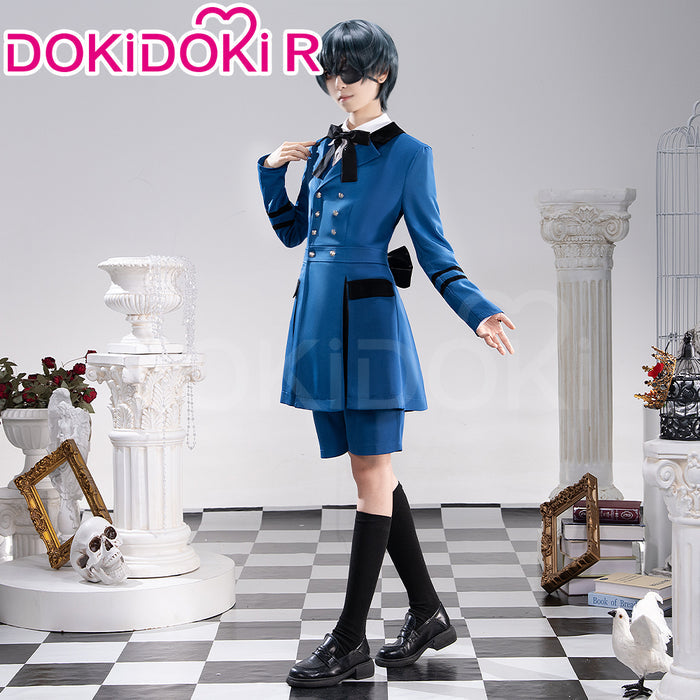 【Partially Ready For Ship】Dokidoki-R Anime Cosplay Ciiel Phaantomhiive Costume Casual Wear