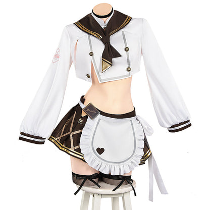 【Partially Ready For Ship】DokiDoki-R Game Cosplay Sexy Uniform Costume
