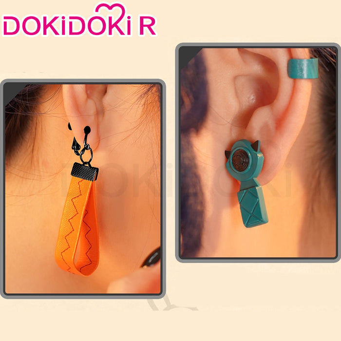 【Partially Ready For Ship】DokiDoki-R Game Zenless Zone Zero Cosplay Belle Costume / Wig Swim Suit Summer Skies ZZZ Swimsuit