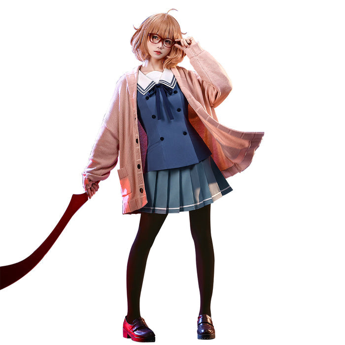 【Partially Ready For Ship】DokiDoki-SR Anime Beyond the Boundary Cosplay Kuriyama Mirai Costume