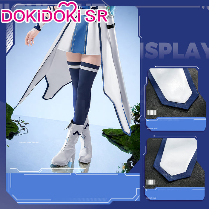 【Partially Ready For Ship】DokiDoki-SR Anime Sword Art Online Cosplay Yuuki Asuna Costume ALO Avatar Undine Healer SAO