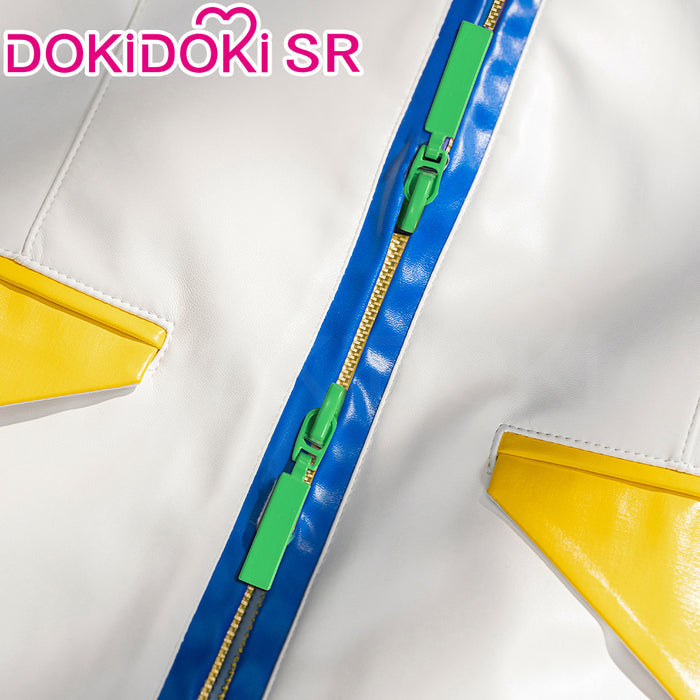 【Partially Ready For Ship】DokiDoki-SR Cosplay Costume Blue White Formula suit
