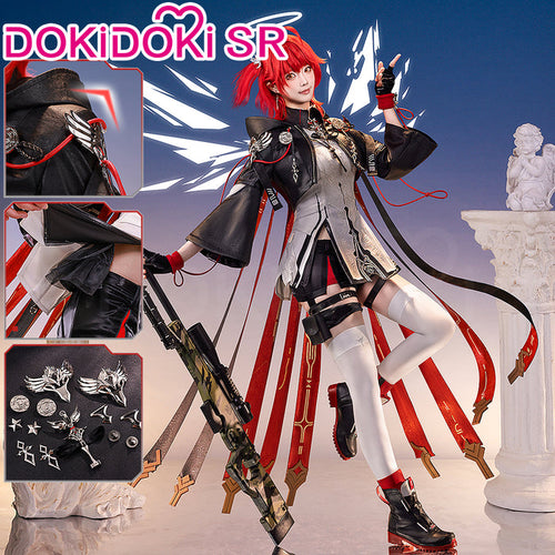 【Partially Ready For Ship】DokiDoki-SR Game Arknights Cosplay Exusiai the New Covenant Costume
