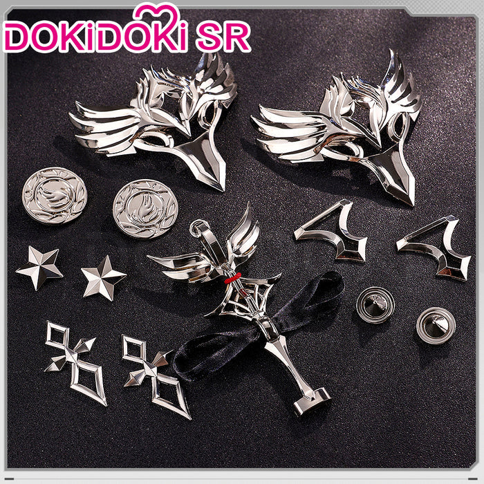 【Partially Ready For Ship】DokiDoki-SR Game Arknights Cosplay Exusiai the New Covenant Costume