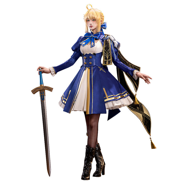 【Partially Ready For Ship】DokiDoki-SR Game Honkai: Star Rail x Fate Stay Night Cosplay Saber Costume